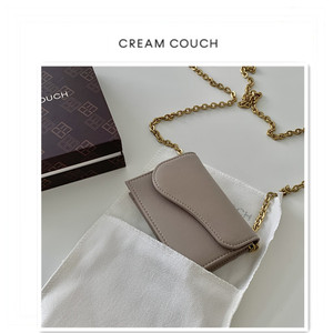 马来西亚creamcouch经典简约链条迷你小卡包cldchw pbr po