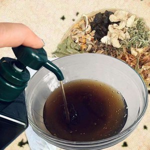 中药熬制洗发水
