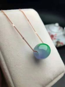 拍卖缅甸翡翠路路通吊坠糯冰桶珠转运珠圆珠单珠男女配珠吊坠玉佩