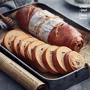 津乐园每日坚果面包切片2个装 坚果含量高达25%富含蛋白质维生素