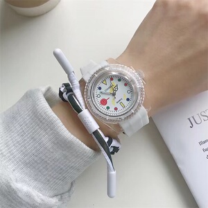 电子手表女生防水防摔ins风简约小众儿童初高中学生夏季小清新