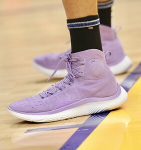 库里4 flotro curry 4复刻紫色勇士总决赛实战篮球鞋9代男女透气