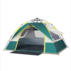 简易帐篷户外超轻便全自动34人加厚野营便携式防雨可折叠免搭速开