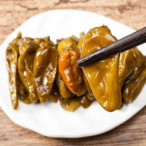 江西土特产进贤映泉脯辣椒下饭菜老坛腌制酸辣椒腌菜5袋装包邮