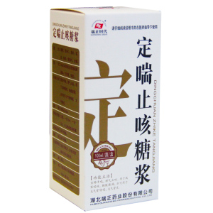 端正时代 定喘止咳糖浆 100ml*1瓶/盒 宣肺平喘 理气止咳 用于风寒