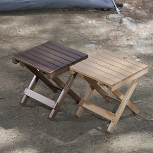实木小马扎折叠凳便携式成人钓鱼折叠矮板凳户外露营家用儿童木头