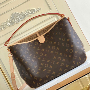 包女新款中古老花牛皮graceful购物袋508-lv大托特达芙妮单肩斜挎