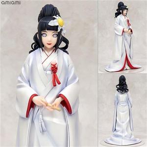 新款高档火影公仔忍者日向雏田白无垢结婚礼服和鸣祝言服人结田雏