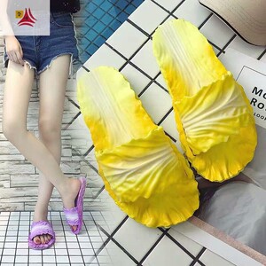 拖鞋搞怪创意夏季个性舒服防水一字拖洞洞卡通托鞋人字拖奇葩男士