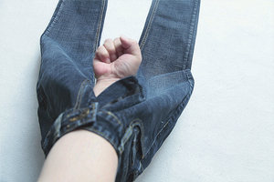 户外免脱男士隐形全拉链开裆牛仔裤方便办事打野神器情侣约会镂