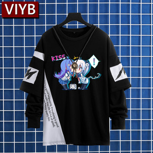 bilibili哔哩哔哩小电视b站2233娘动漫衣服圆领卫衣男联名套头秋