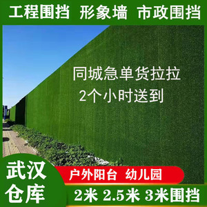北京仿真草坪地毯假草皮人造人工户外塑料草地垫子幼儿园工程围挡