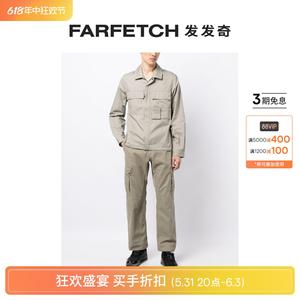 [Final Sale]C.P. Company男士拉链棉衬衫式夹克FARFETCH发发奇