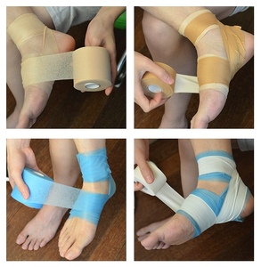 运动绷带皮肤膜脚踝绑带打脚固定皮肤膜打底缠绕膜胶带防护缓冲膜