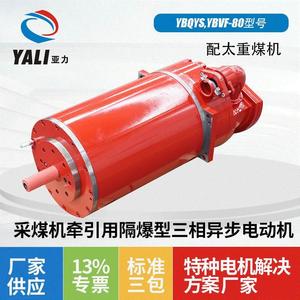 定Q制电机马达YBYS YBVF配太重煤机采煤牵引防爆型三相异步电动机