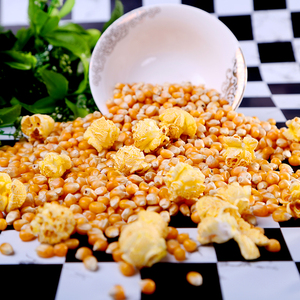 爆米玉米粒球形蝶形爆裂小玉米粒 爆米花原料 家庭商用专用微波炉