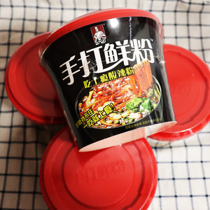 今麦郎手打鲜粉221g12桶装正宗重庆酸辣粉网红粉丝红薯粉速食泡面