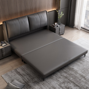 全友家居双人床皮