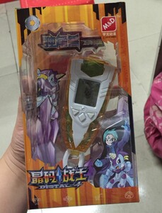 甜蜜时间数码对战游戏机电子宠物机 晶码战士独角兽 正版玩具