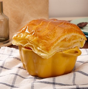 法式千层起酥皮半成品惠灵顿牛排酥皮片榴莲商用烘焙冷冻50gx12片