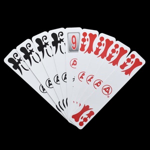 三a乐山二七十带圈牌峨眉乐山二七十noa1124贰柒拾字牌纸牌包邮