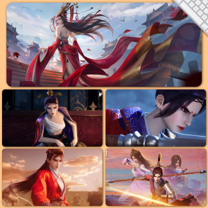 画江湖之不良人女帝鼠标垫二次元美女岐王超大加厚动漫周边垫子