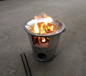 铁炉子烧柴炉柴火炉农村家用庭院柴火灶室内煤炭炉烧水铁锅野炊网