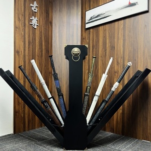 弹出自动剑九现货送礼盒子收纳无双锦衣卫剑匣金属收藏刀剑