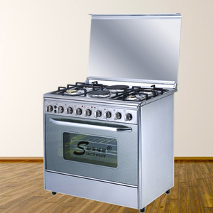 外贸出口智能连体烤箱灶家用厨房烘焙天然气液化气多灶头一体烤箱