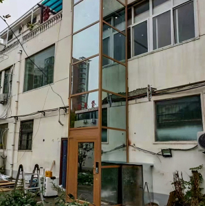 室外家用电梯别墅二三四层复式阁楼观光小型简易液压曳引升降平台