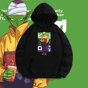 七龙珠比克大魔王笛子魔童连帽卫衣男女长袖帽衫宽松衣服秋冬动漫