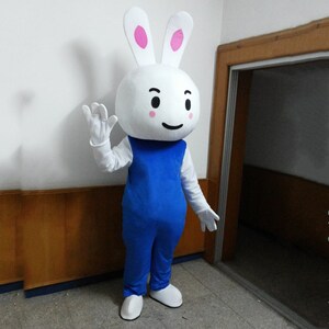 流氓兔卡通人偶服装粉色大白兔玩偶行走传单服兔斯基衣服生肖兔