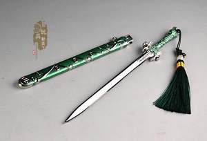 1/6微缩冷兵器 古代名剑含光剑晗光剑12寸兵人佩剑刀剑武器模型