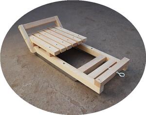 20新老式实木儿童滑冰车雪爬犁木制冰上爬犁成人雪撬板传统溜冰车