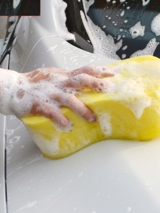 洗车专用纳米海绵特大号清洗清洁蜂窝珊瑚擦车汽车用品洗车工具