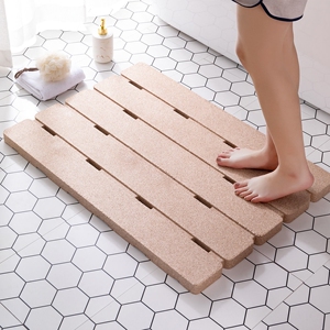 淋浴房地面垫高排水淋浴房防滑垫浴室地垫洗澡防摔隔水沐浴垫子家