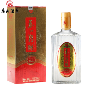 泰山牌浓香型白酒 泰山特酿珍品 38度白酒 单瓶500ml