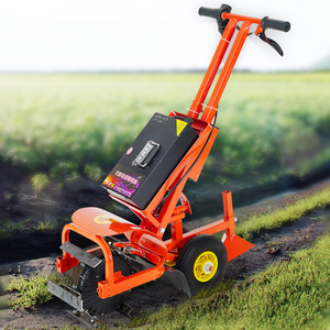 电动除草机新式多功能锄草旋耕松土开沟一体机手推小型充电式农用