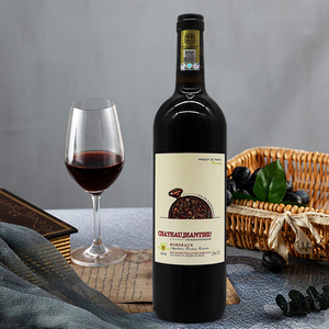 法国进口红酒整箱原瓶波尔多干红葡萄酒13度送礼6支装慕莎男爵