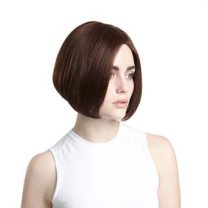 00亚楠小店22淘宝假发女短发bobo头内扣偏分短发气质沙宣头全真发