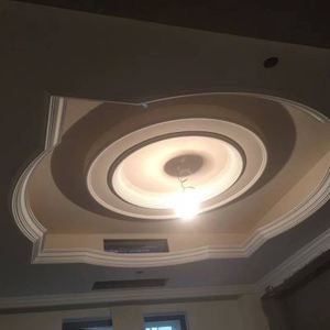 38歆艺石膏艺术制品厂淘宝欧式石膏圆弧线吊顶餐厅客厅石膏线厂家