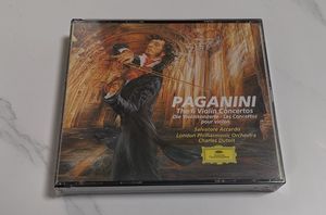 帕格尼尼小提琴协奏曲全集 Accardo 阿卡多 3CD 到货