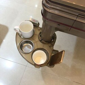 多层麻将机水杯架茶杯架固定简单烟灰缸架餐桌腿麻将室餐桌两用.