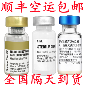 荷兰进口英特威猫三联/3联疫苗套餐狂犬疫苗成年大猫咪育苗预防针