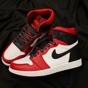 乖薰仙女适配af1空军一号丝绸缎红aj1蛇纹芝加哥潮流创意男女鞋带