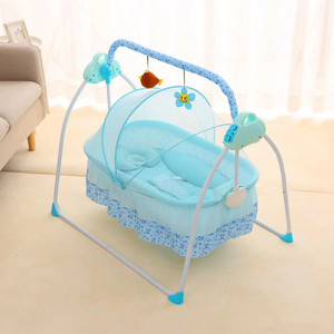 电动摇篮婴儿床摇摇车便携式刚出生宝宝玩具哄睡篮哄娃神器新生儿
