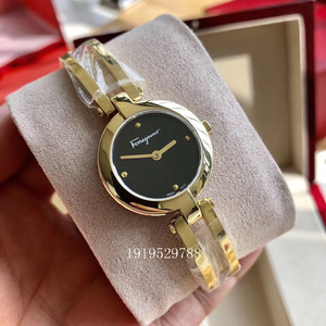 ferragamo菲拉格慕手表 时尚轻奢气质小众表盘手镯款简约石英女表