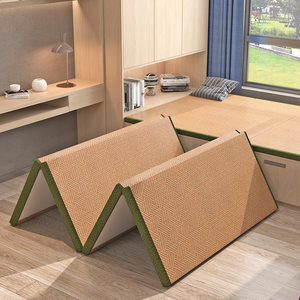 榻榻米垫子可折叠定做日式椰棕飘窗床垫炕垫折叠榻榻米地垫打地铺