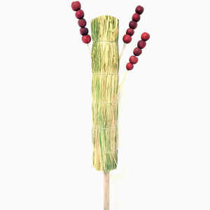 插冰糖葫芦稻草靶子实木木质草把子y老式架子摆摊展示架商用活动