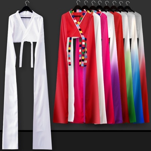 甩袖子舞蹈衣服